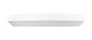 Quasars 1 Light 20" Flush Mount in Matte White