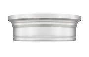 Bentley 1 Light 12" Flush Mount in Brushed Nickel