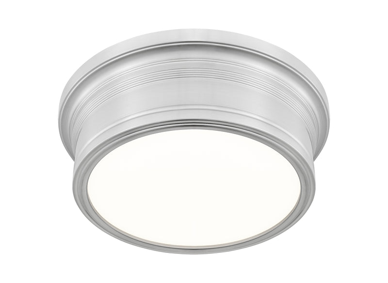 Bentley 1 Light 12" Flush Mount in Brushed Nickel