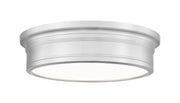 Bentley 1 Light 16" Flush Mount in Brushed Nickel