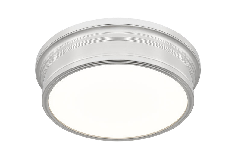 Bentley 1 Light 16" Flush Mount in Brushed Nickel