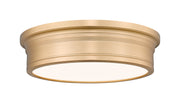 Bentley 1 Light 16" Flush Mount in Modern Gold