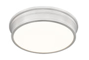 Bentley 1 Light 20" Flush Mount in Brushed Nickel