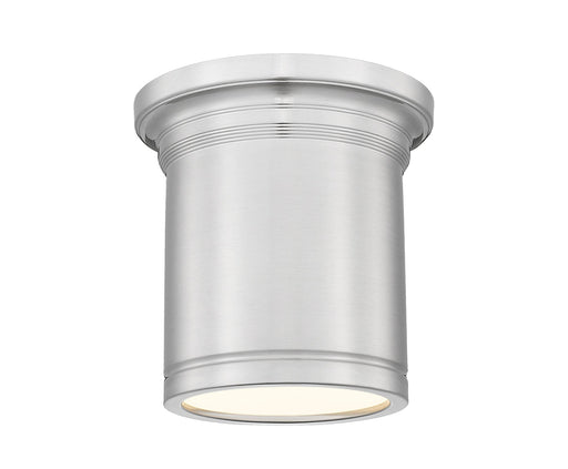 Bentley 1 Light 8" Flush Mount in Brushed Nickel