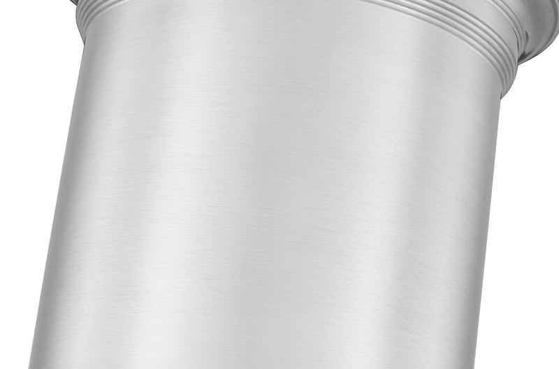 Bentley 1 Light 8" Flush Mount in Brushed Nickel