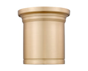 Bentley 1 Light 8" Flush Mount in Modern Gold