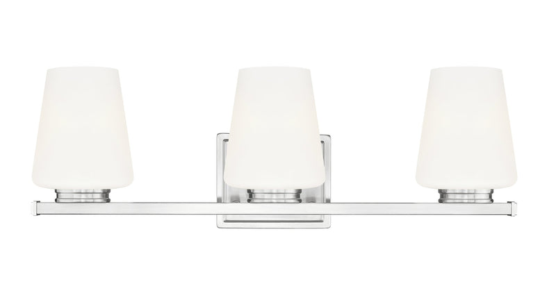Nextra 3 Light 24" Vanity Light in Brushed Nickel