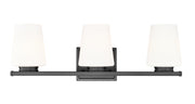 Nextra 3 Light 24" Vanity Light in Matte Black
