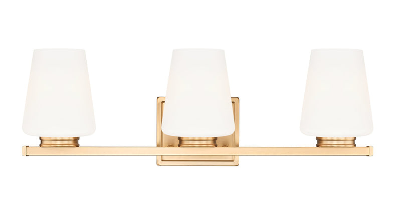 Nextra 3 Light 24" Vanity Light in Modern Gold