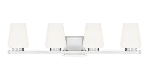 Nextra 4 Light 32" Vanity Light in Brushed Nickel