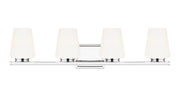 Nextra 4 Light 32" Vanity Light in Chrome
