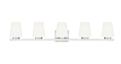 Nextra 5 Light 42" Vanity Light in Brushed Nickel