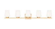 Nextra 5 Light 42" Vanity Light in Modern Gold