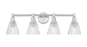 Auden 4 Light 31.75" Vanity Light in Brushed Nickel