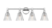 Auden 4 Light 31.75" Vanity Light in Chrome