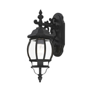 Frontenac Small 19" Outdoor Wall Lantern in Textured Black