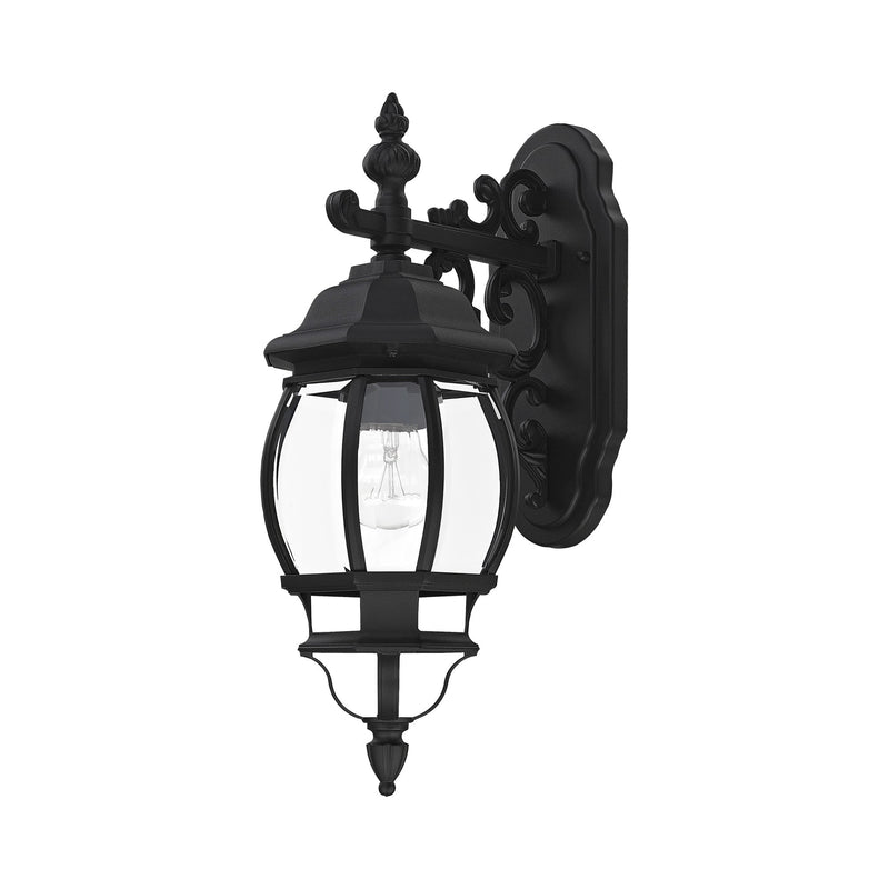 Frontenac Small 19" Outdoor Wall Lantern in Textured Black