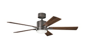 Lucian Elite 52" Ceiling Fan with Light in Olde Bronze