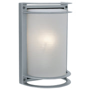 Nevis Outdoor Bulkhead Light in Satin