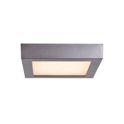 Strike 2.0 Square LED Flush Mount in Bronze