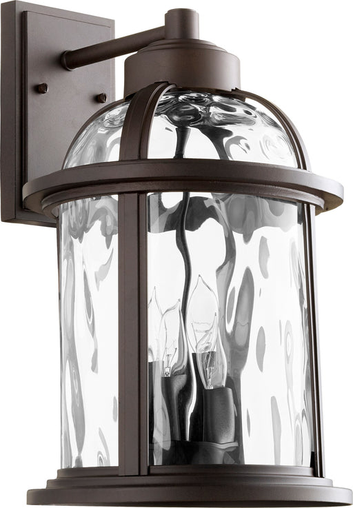 Winston 18" 4 Light Outdoor Wall Lantern in Oiled Bronze