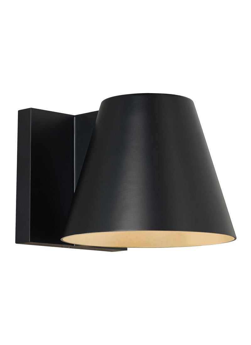Bowman 6 Outdoor Wall Sconce in Black