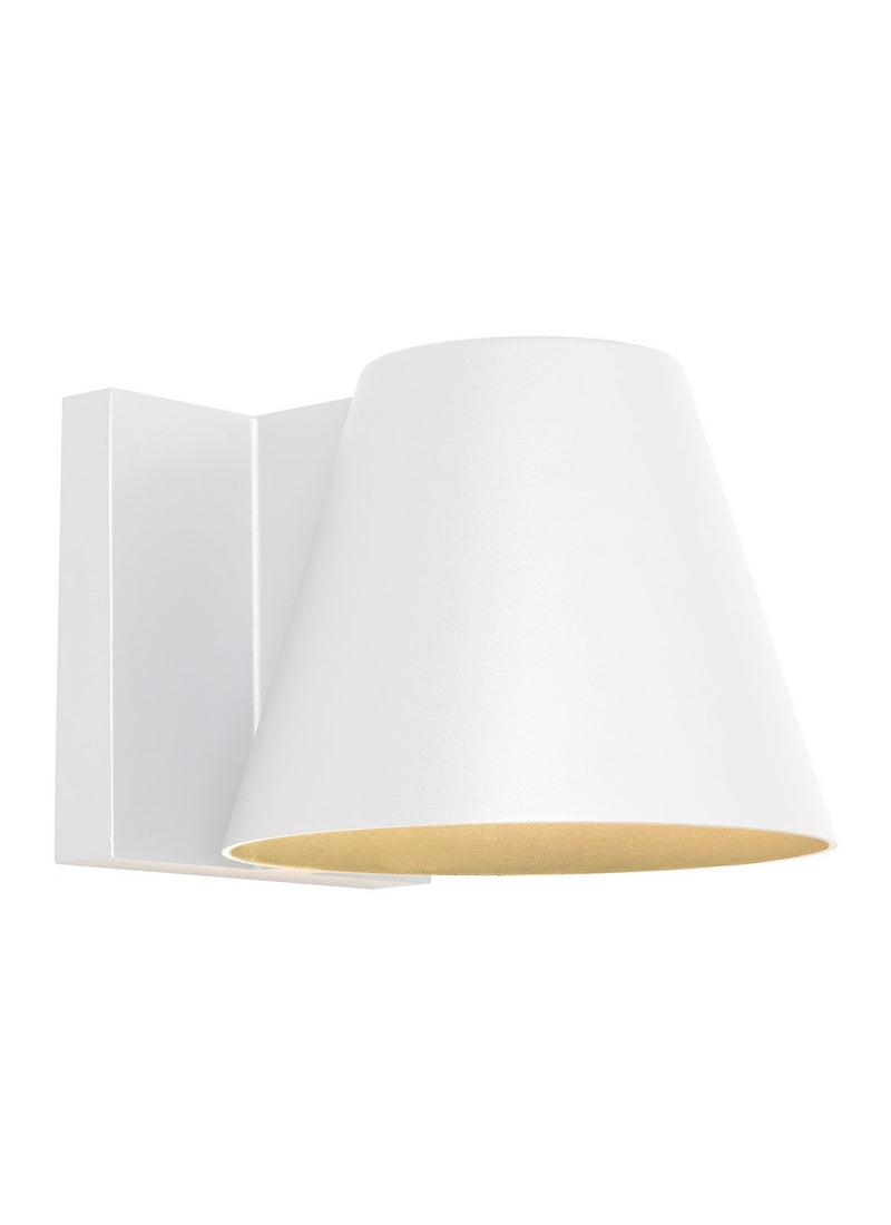 Bowman 6 Outdoor Wall Sconce in White