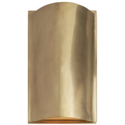 Avant Small Curve Wall Sconce in Antique-Burnished Brass