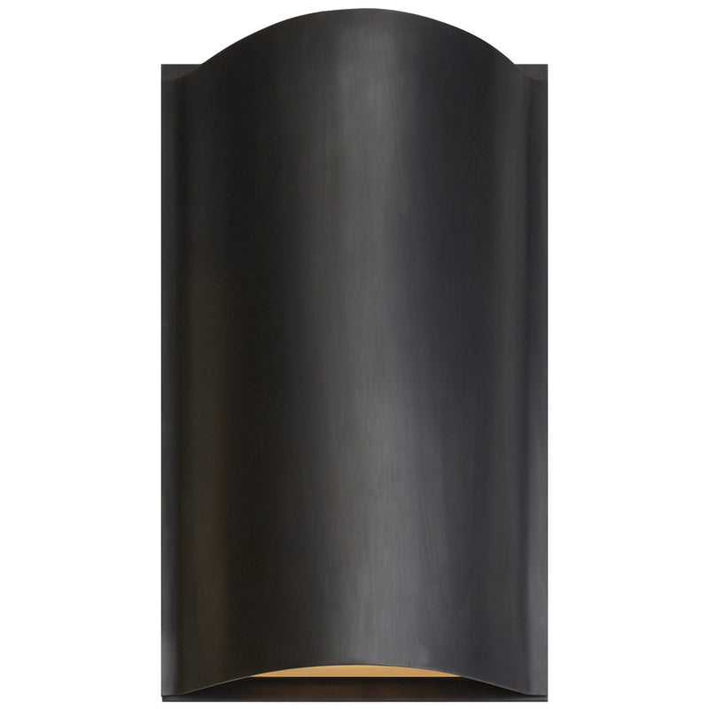 Avant Small Curve Wall Sconce in Bronze