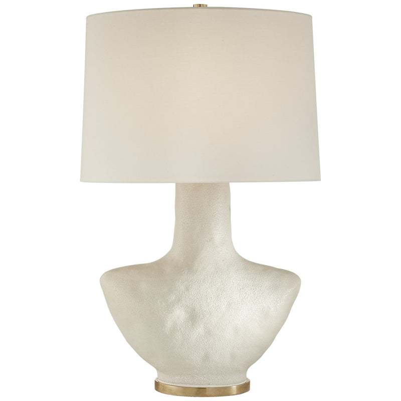 Armato Small Table Lamp in Porous White