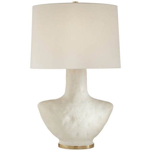 Armato Small Table Lamp in Porous White