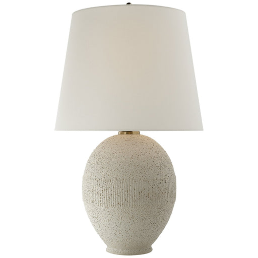 Toulon Table Lamp in Volcanic Ivory