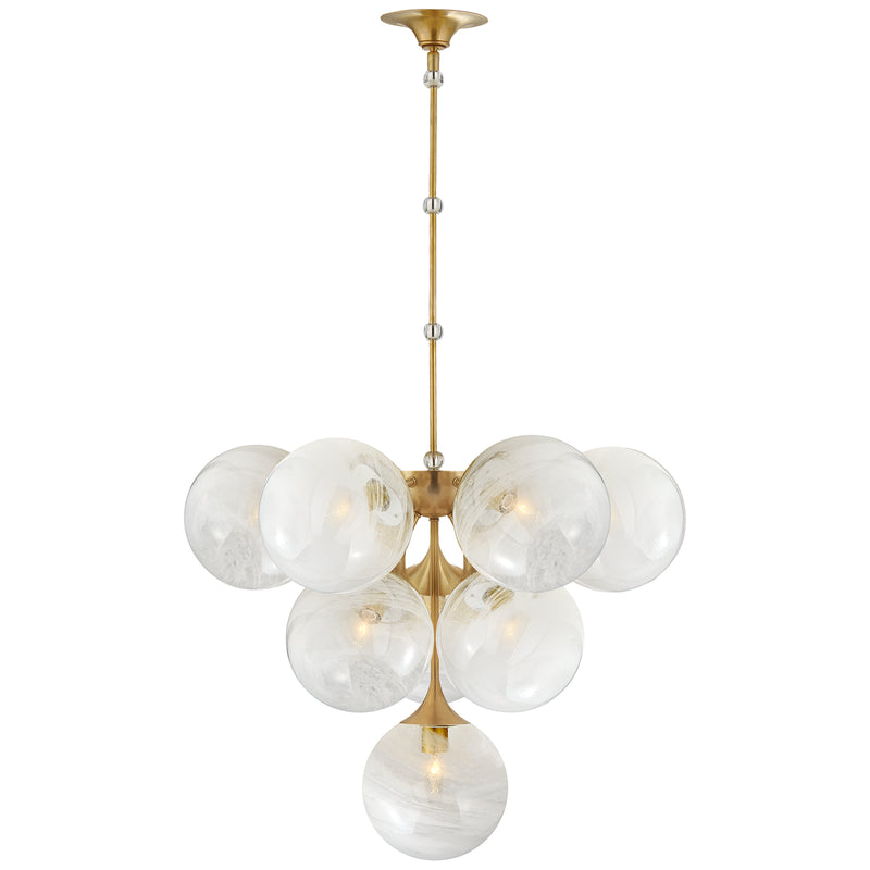 Cristol 10-Light Chandelier - Lamps Expo