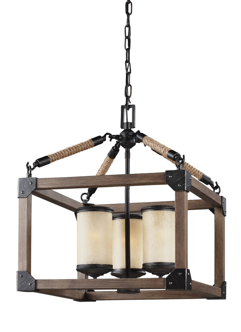 Dunning 3-Light Chandelier in Stardust
