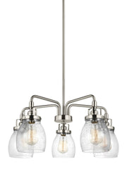 Belton 5-Light Chandelier in Brushed Nickel