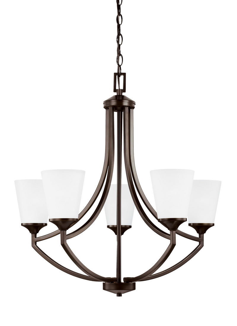 Hanford 5-Light Chandelier - Lamps Expo