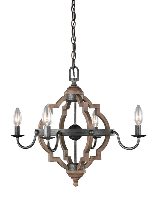 Socorro 4-Light Chandelier