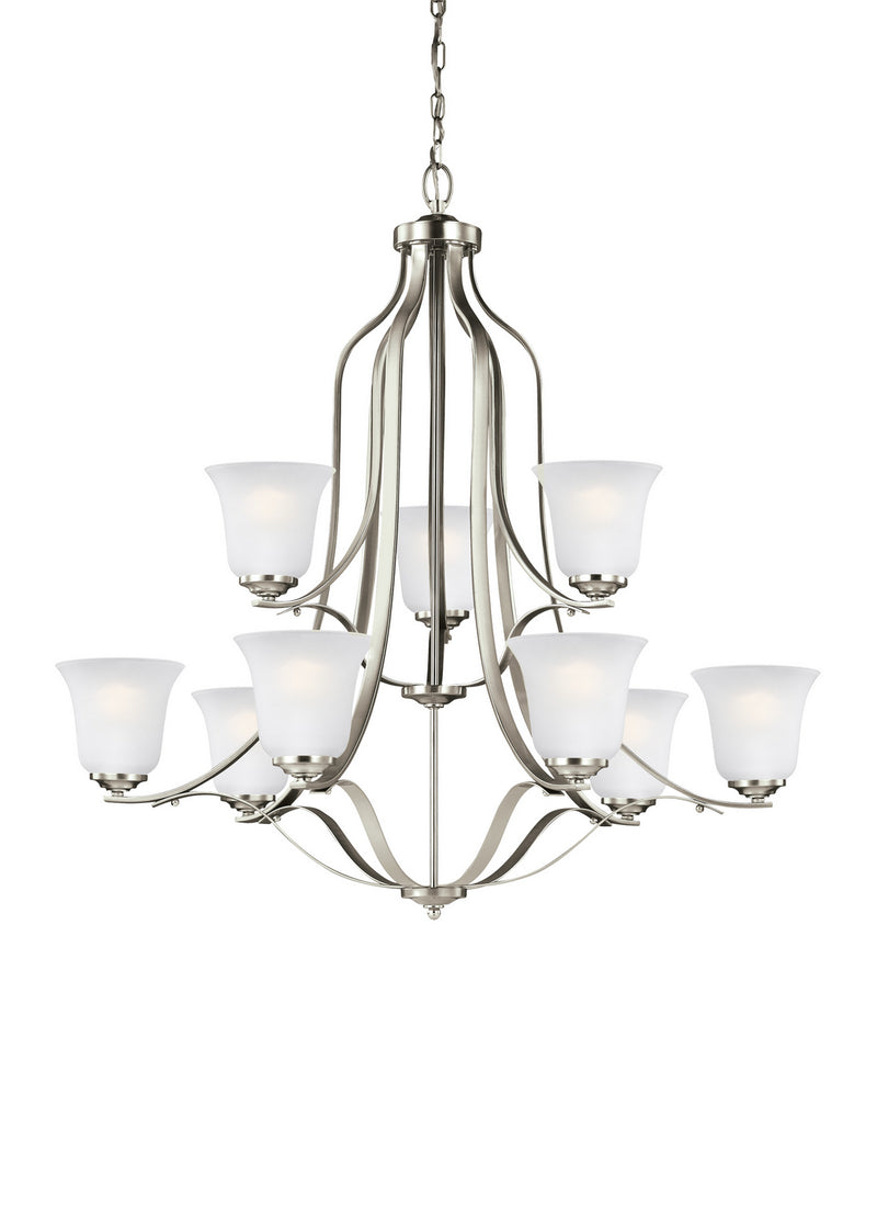 Emmons 9-Light Chandelier - Lamps Expo