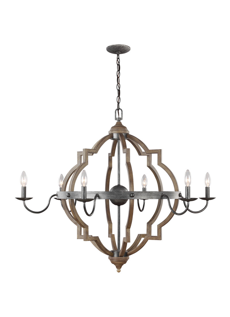 Socorro 6-Light Chandelier - Lamps Expo