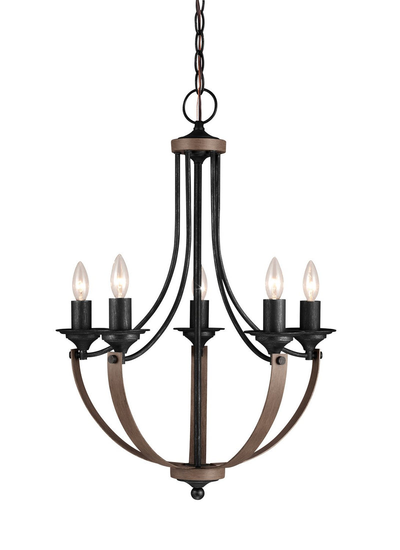 Corbeille 5-Light Chandelier in Stardust