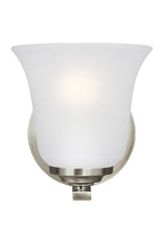 Emmons One Light Wall / Bath Sconce in Brushed Nickel