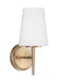 Driscoll One Light Wall / Bath Sconce in Satin Brass