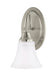 Holman One Light Wall / Bath Sconce in Brushed Nickel