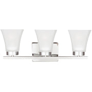Bayfield 3-Light Bath Vanity Light in Chrome