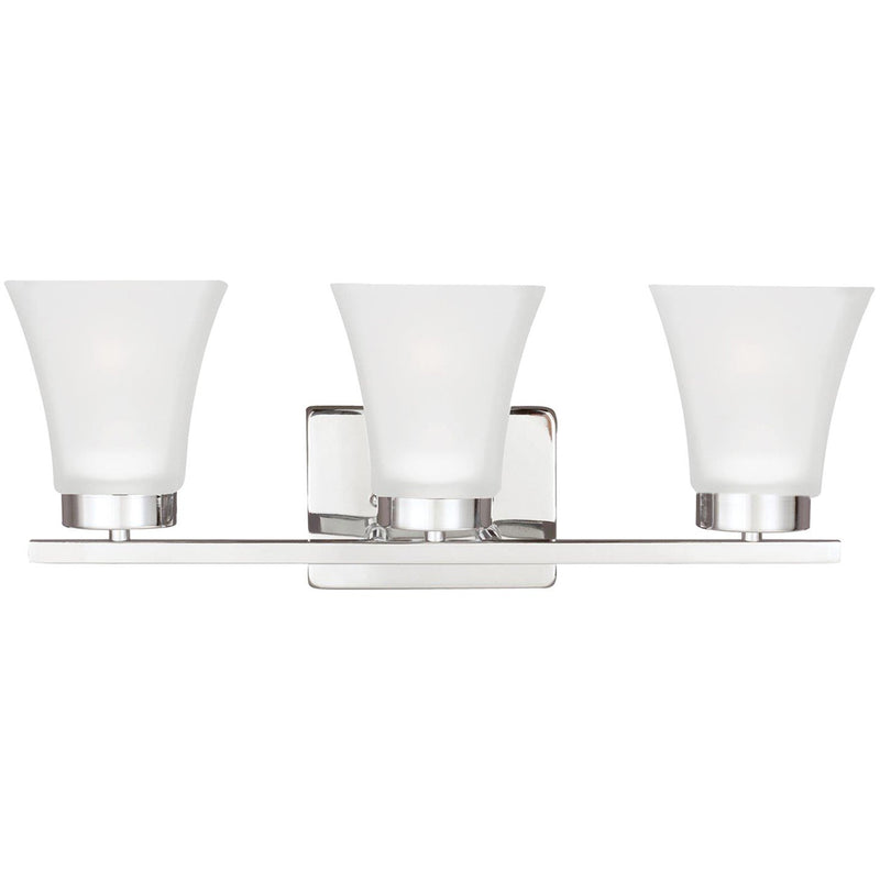 Bayfield 3-Light Bath Vanity Light in Chrome