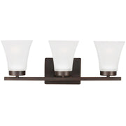 Bayfield 3-Light Bath Vanity Light in Bronze