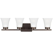 Bayfield 4-Light Bath Vanity Light in Bronze