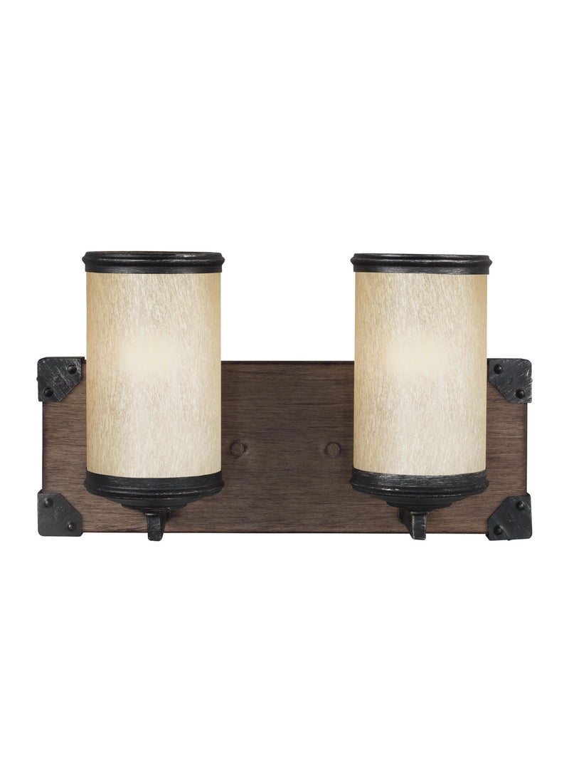 Dunning Two Light Wall / Bath in Stardust