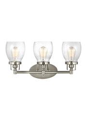 Belton Three Light Wall / Bath in Brushed Nickel