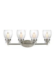 Belton Four Light Wall / Bath in Brushed Nickel